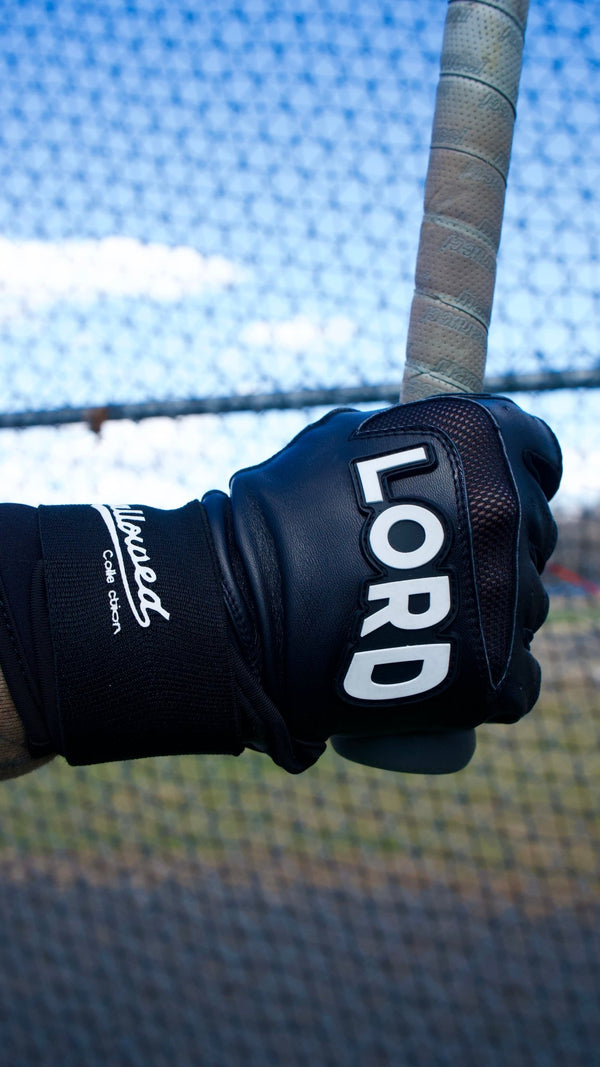 Pro Long Cuff Cabretta “DEAR LORD” Batting Gloves - Hallowed Collection