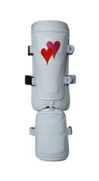 Dual Hearts Leg Guard