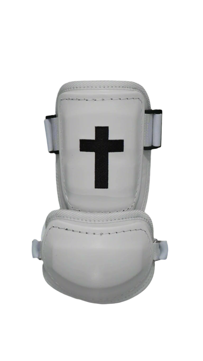 White Elbow Guard