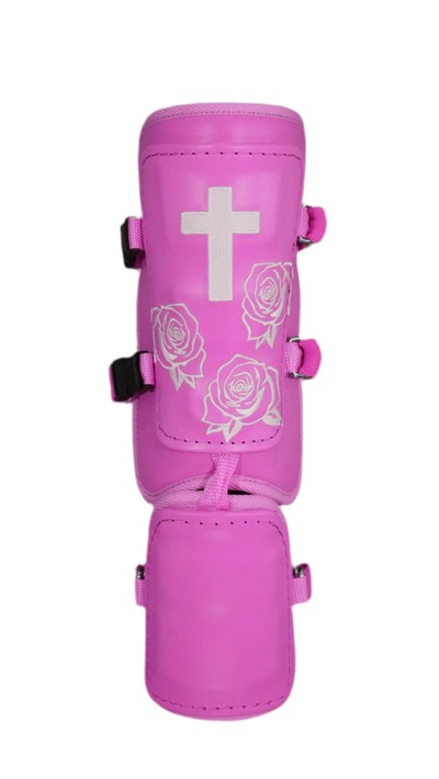 Pink Floral Leg Guard