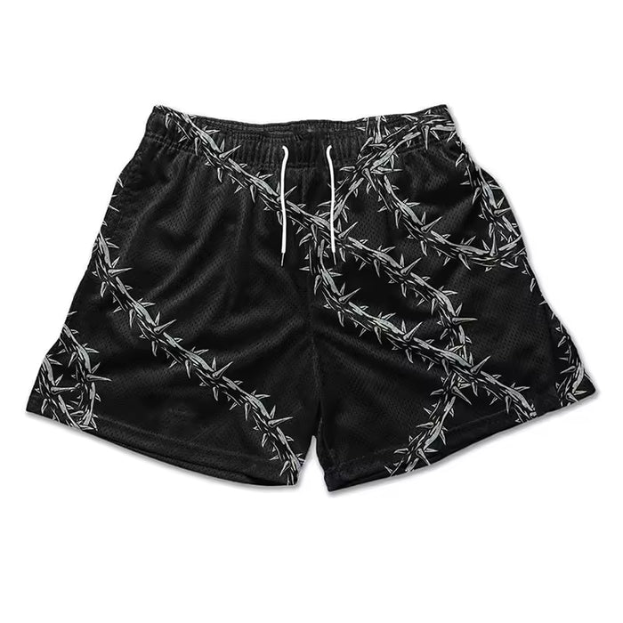 Crown Of Thorns Mesh Shorts