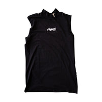 Black Sleeveless Mock Neck - Hallowed Collection