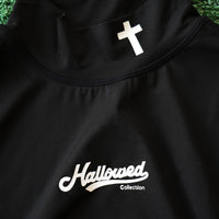 Black Sleeveless Mock Neck - Hallowed Collection