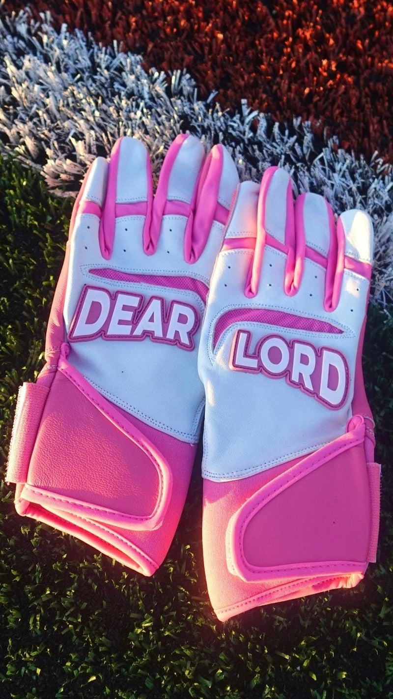 Pro Long Cuff Cabretta “DEAR LORD” Batting Gloves - Hallowed Collection