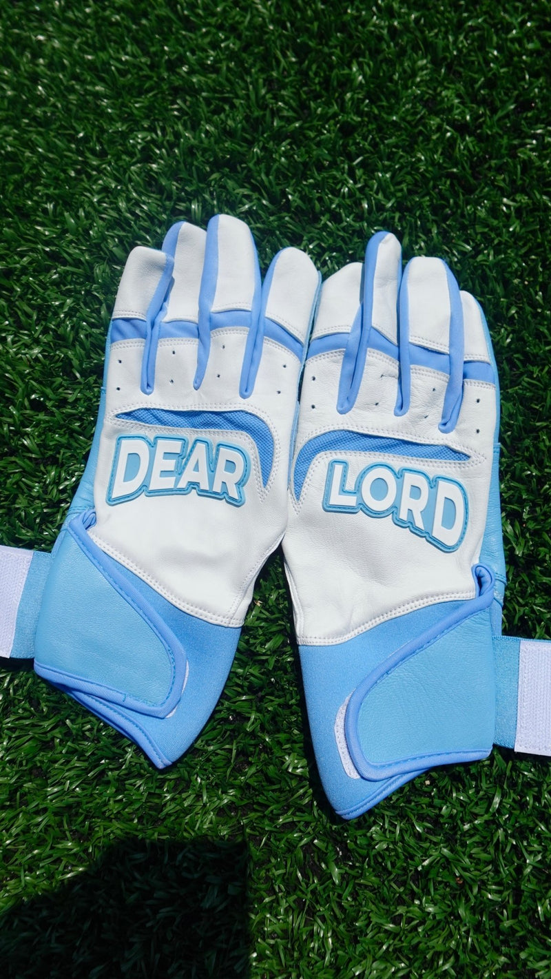 Pro Long Cuff Cabretta “DEAR LORD” Batting Gloves - Hallowed Collection