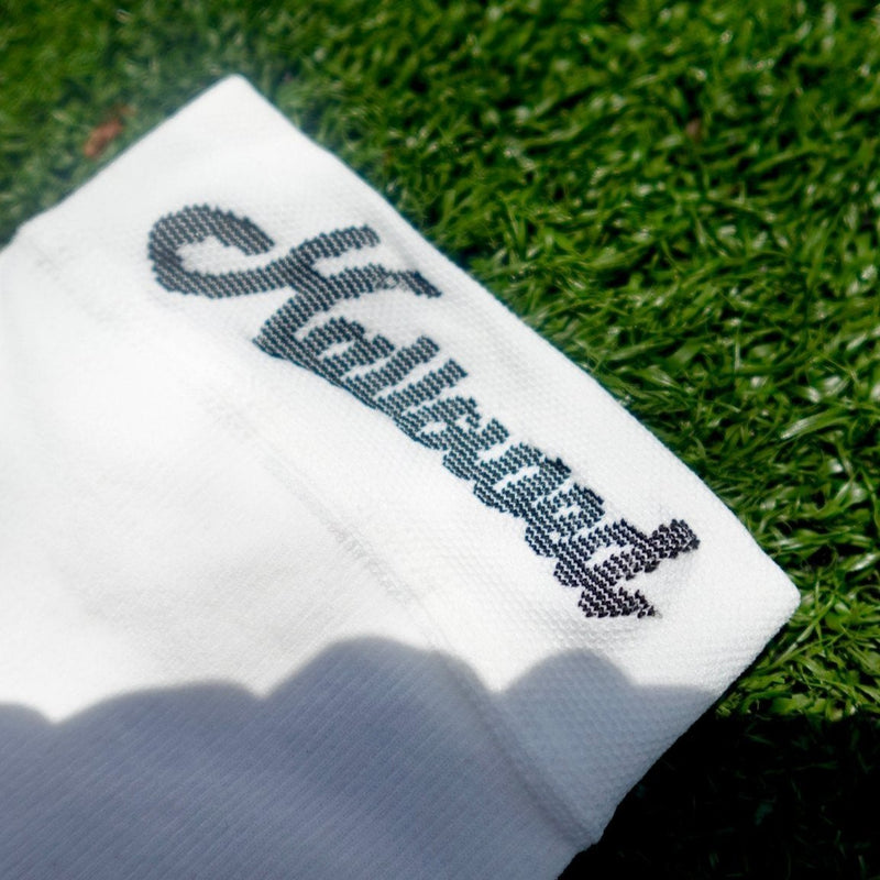 White Graduated Compression Arm Sleeve - Hallowed Collection
