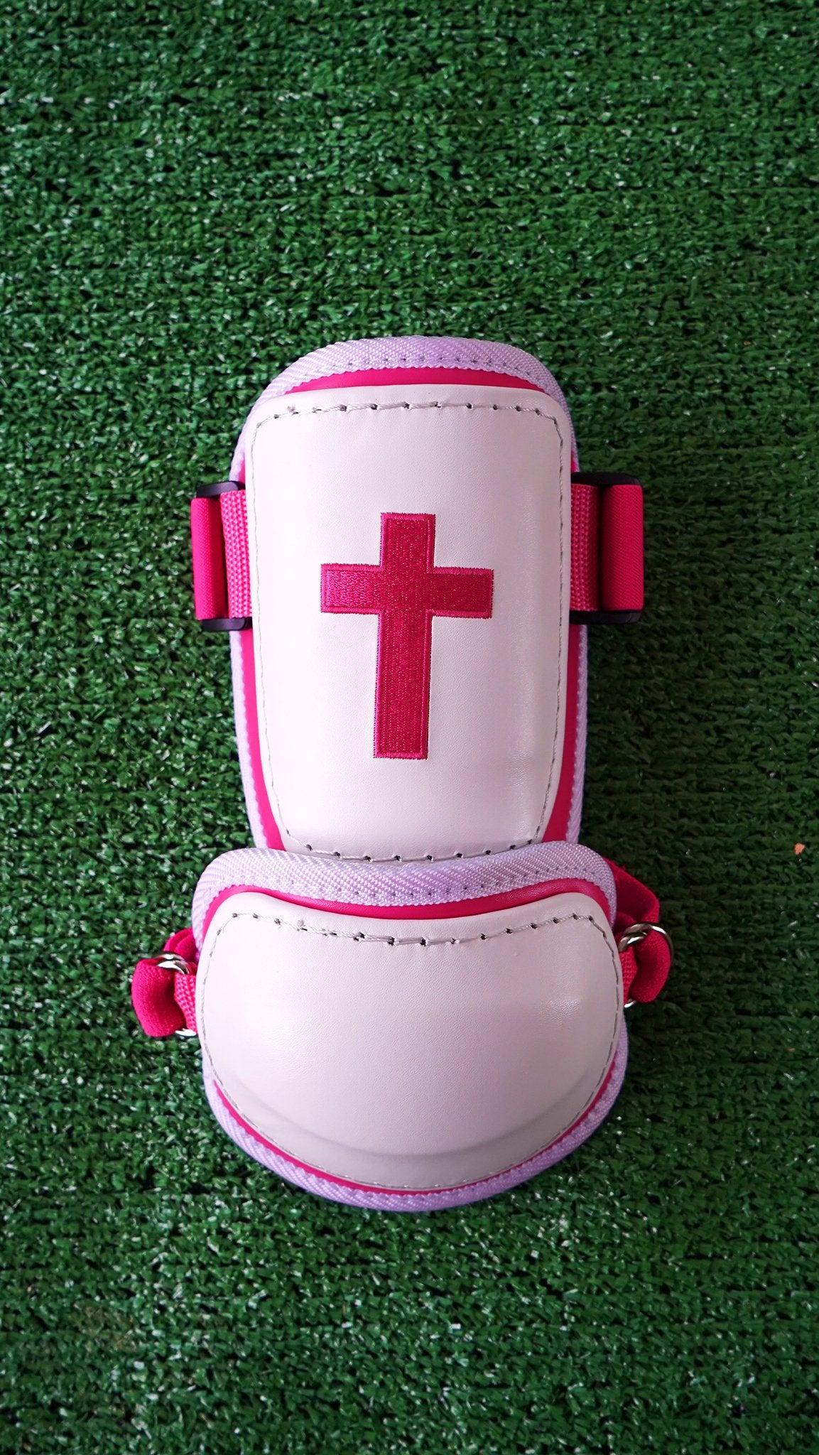 White/Pink Elbow Guard - Hallowed Collection