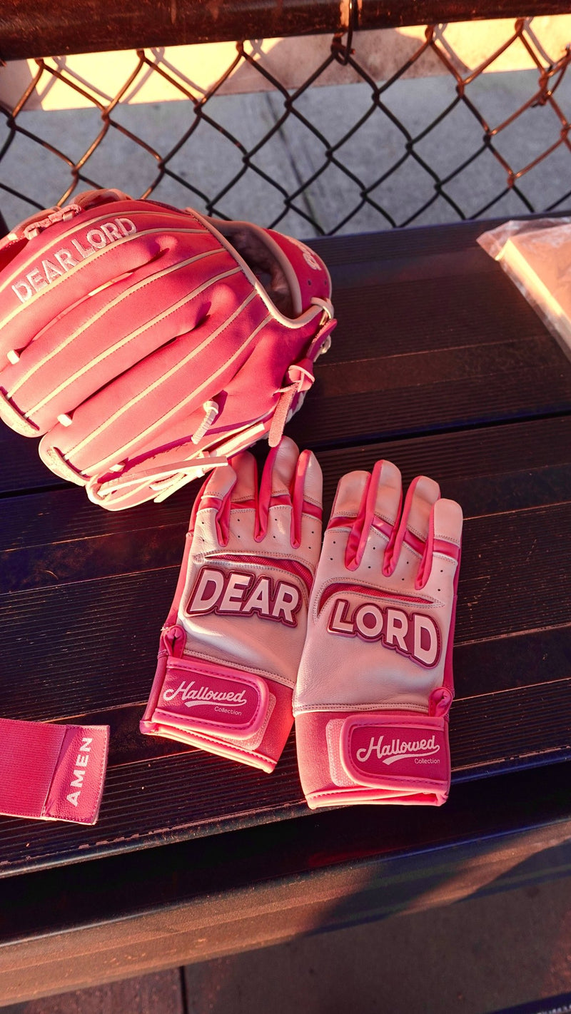 Pro Cabretta “DEAR LORD” Batting Gloves - Hallowed Collection